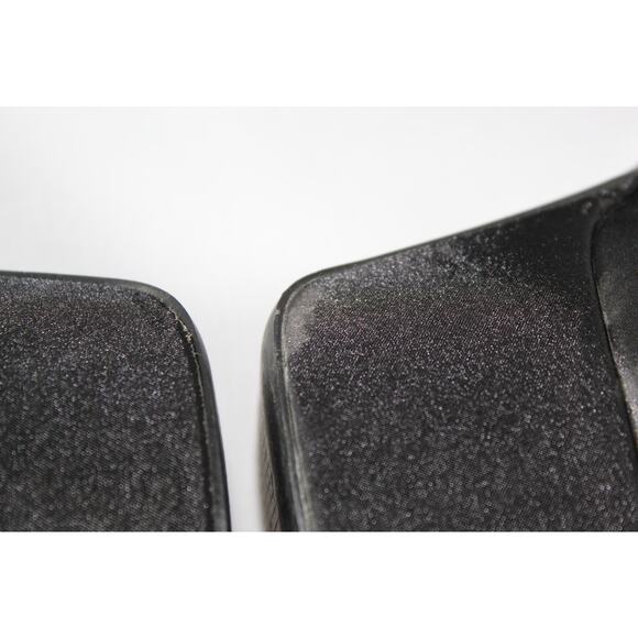 Simmi London Adley Heel in Black Satin Chunky Platform US 8 - Picture 12 of 12